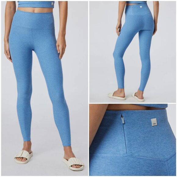 NWT Vuori Elevate Daily Legging size Small Isle Blue - Picture 1 of 5